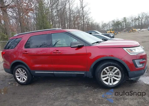 2016 Ford Explorer Xlt z USA, uszkodzony, nr VIN 1FM5K7D82GGD06171